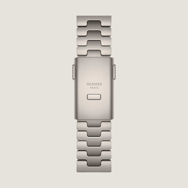 Apple Watch Hermès シンプルトゥール 《グランH》 49 mm チタン